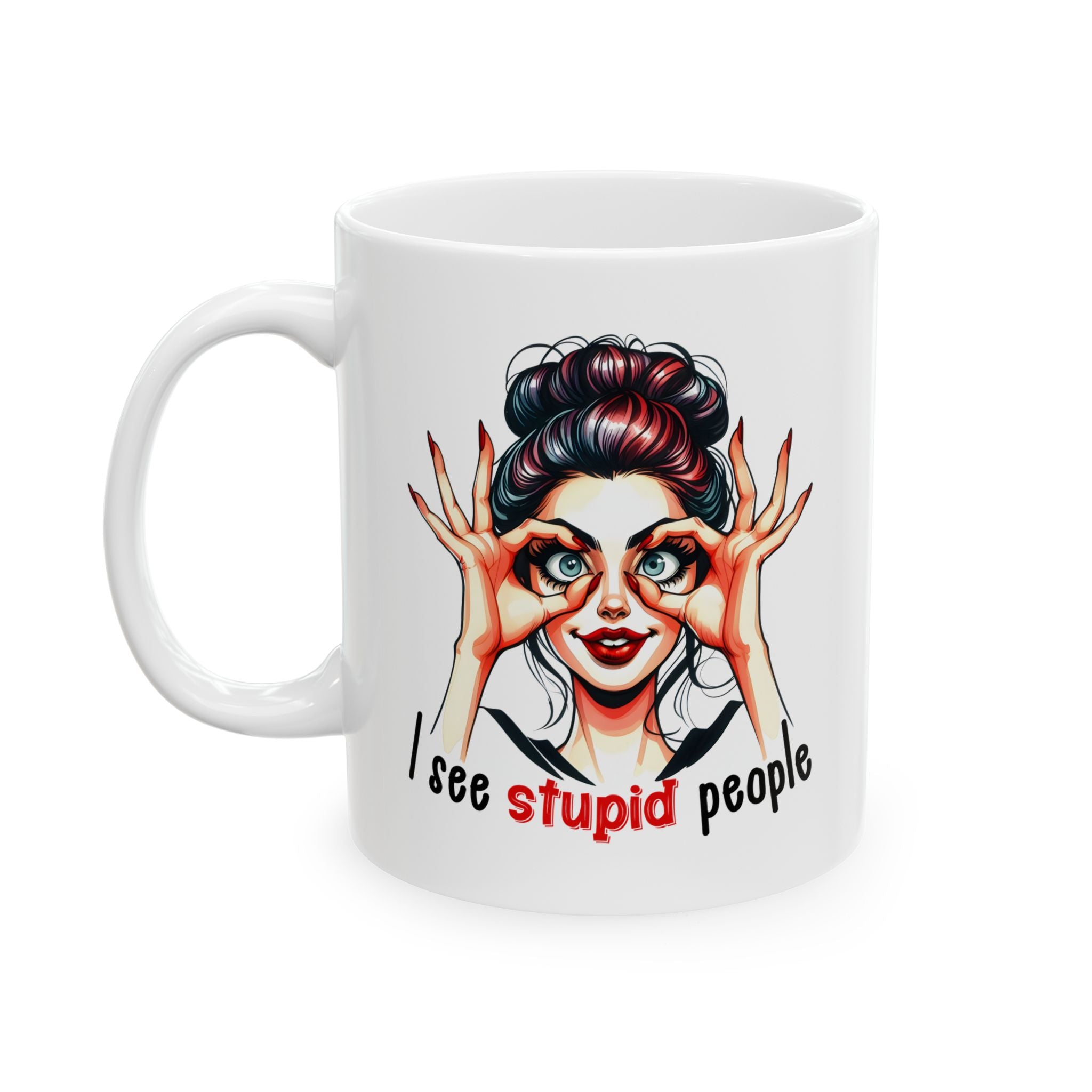 sassy attitude coffee Mug -  Coffee Cup, Perfect Gift for  Fun Mug for Tea, Quirky Present