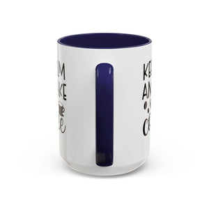 Keep Calm Coffee Mug - Fun Gift for Coffee Lovers, Kitchen Decor, Motivational Drinkware, Homebrew Enthusiast, Daily Motivation