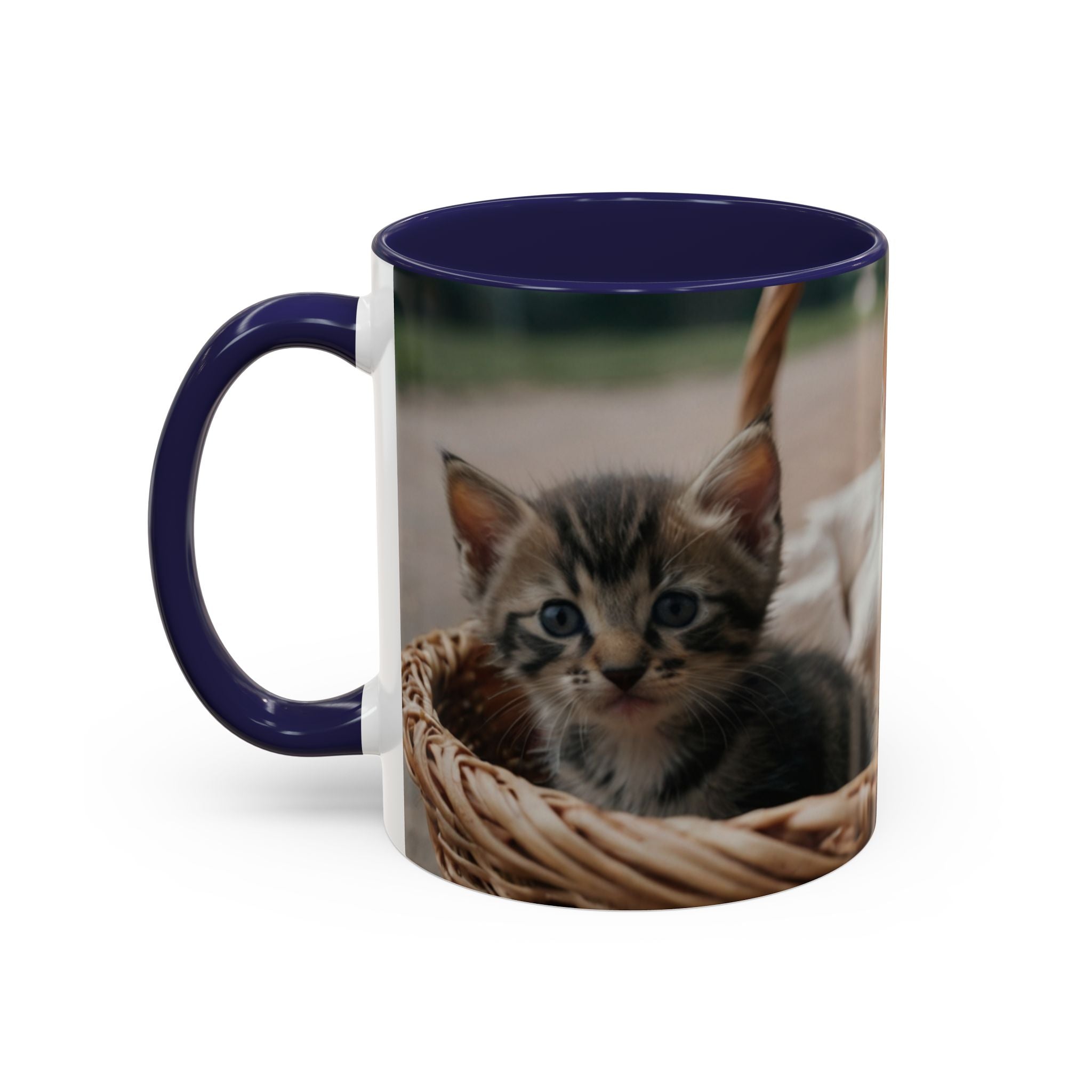 Cute Cat Accent Coffee Mug - 11oz & 15oz family of cats