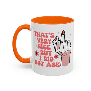 Sassy Accent Coffee Mug, Funny Gift, Humor Mug, Conversation Starter, Coffee Lover Gift, Unique Handmade Mug