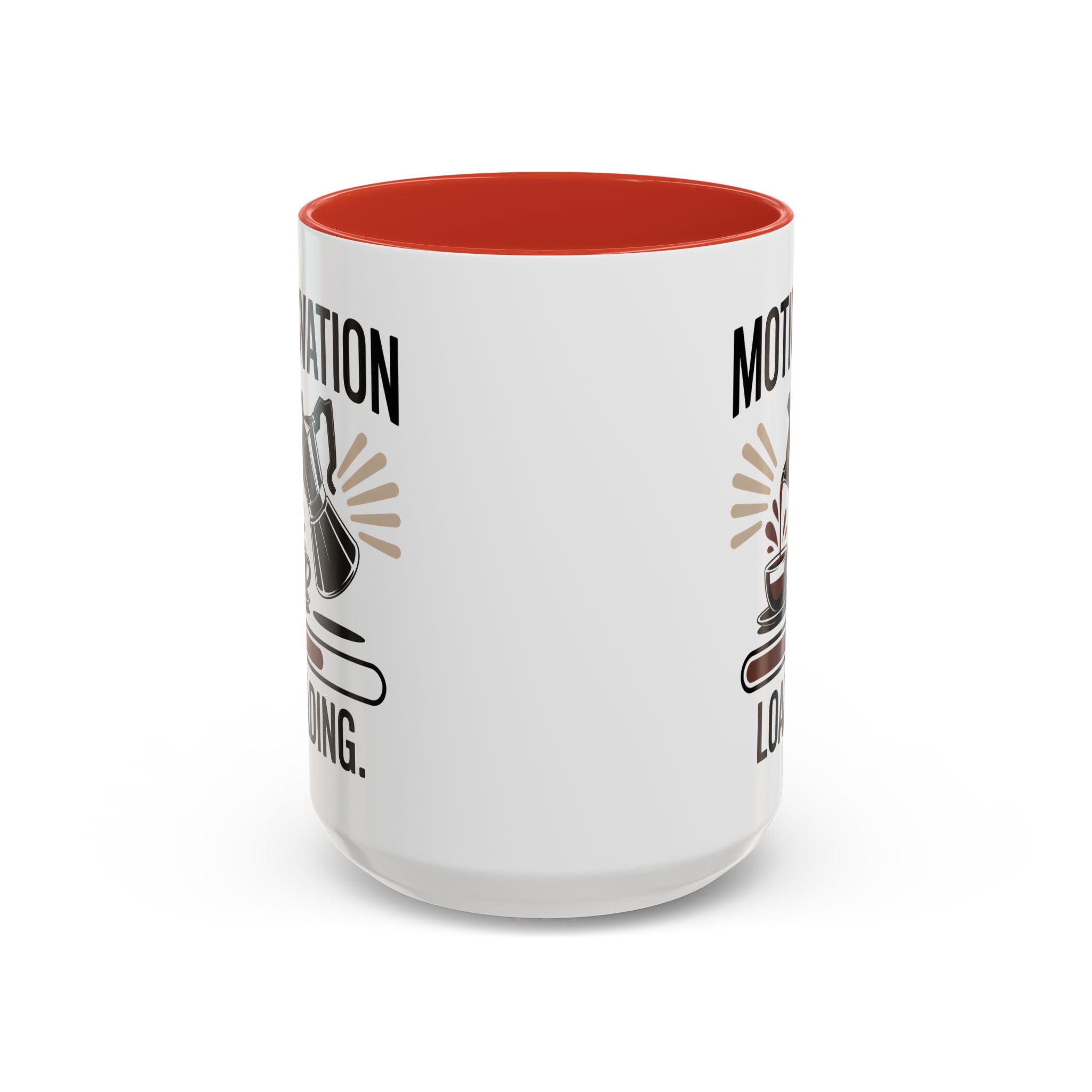 Motivation Loading Coffee Mug - Stylish 11oz & 15oz Accent Mug for Coffee Lovers