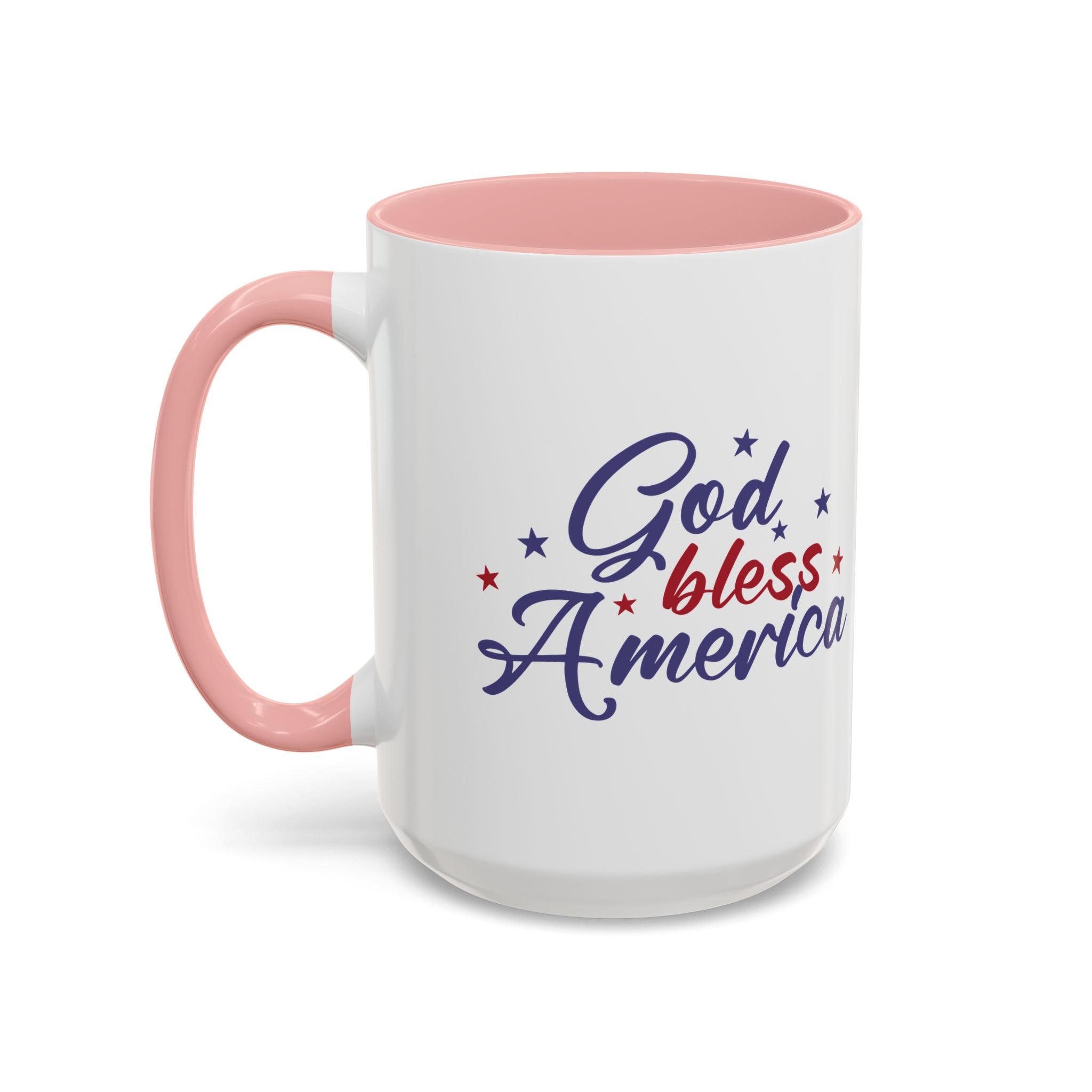 Patriotic Coffee Mug - God Bless America Design