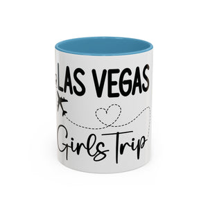 Las Vegas girls trip Accent Coffee Mug (11, 15oz) by the x m world