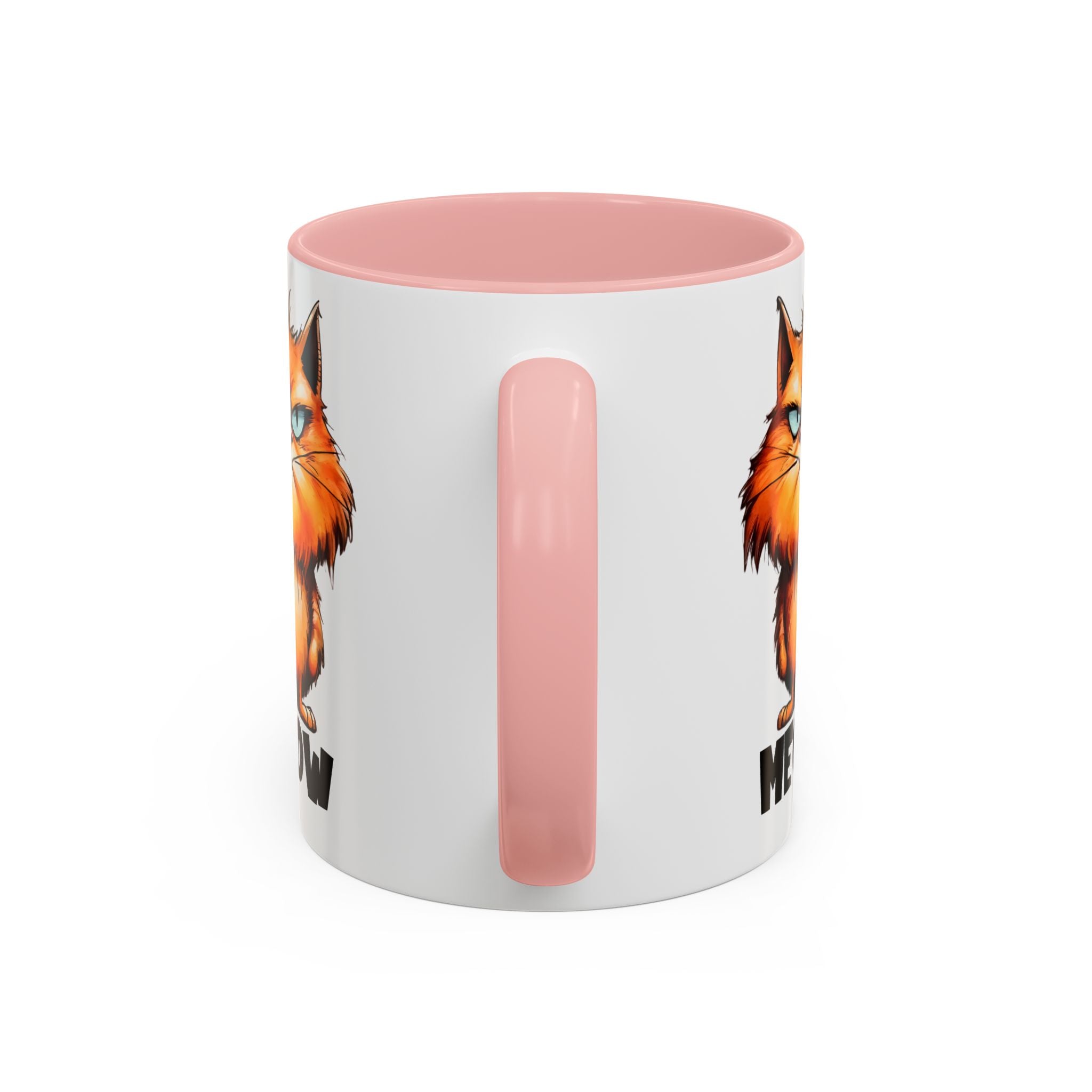 Funny grumpy  Cat Accent Coffee Mug - Perfect Gift for Cat Lovers, Meow Mug, Pet Owner Present, Caffeine Fix, Novelty Drinkware