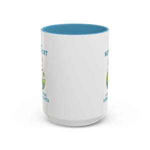 Cute Down to Earth Cat Coffee Mug - Perfect Gift for Cat Lovers