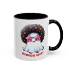 Groovy Ghost Coffee Mug - Fun, Whimsical Mug for Halloween, Parties, Gift for Friends, Unique Home Decor, Boogie Night