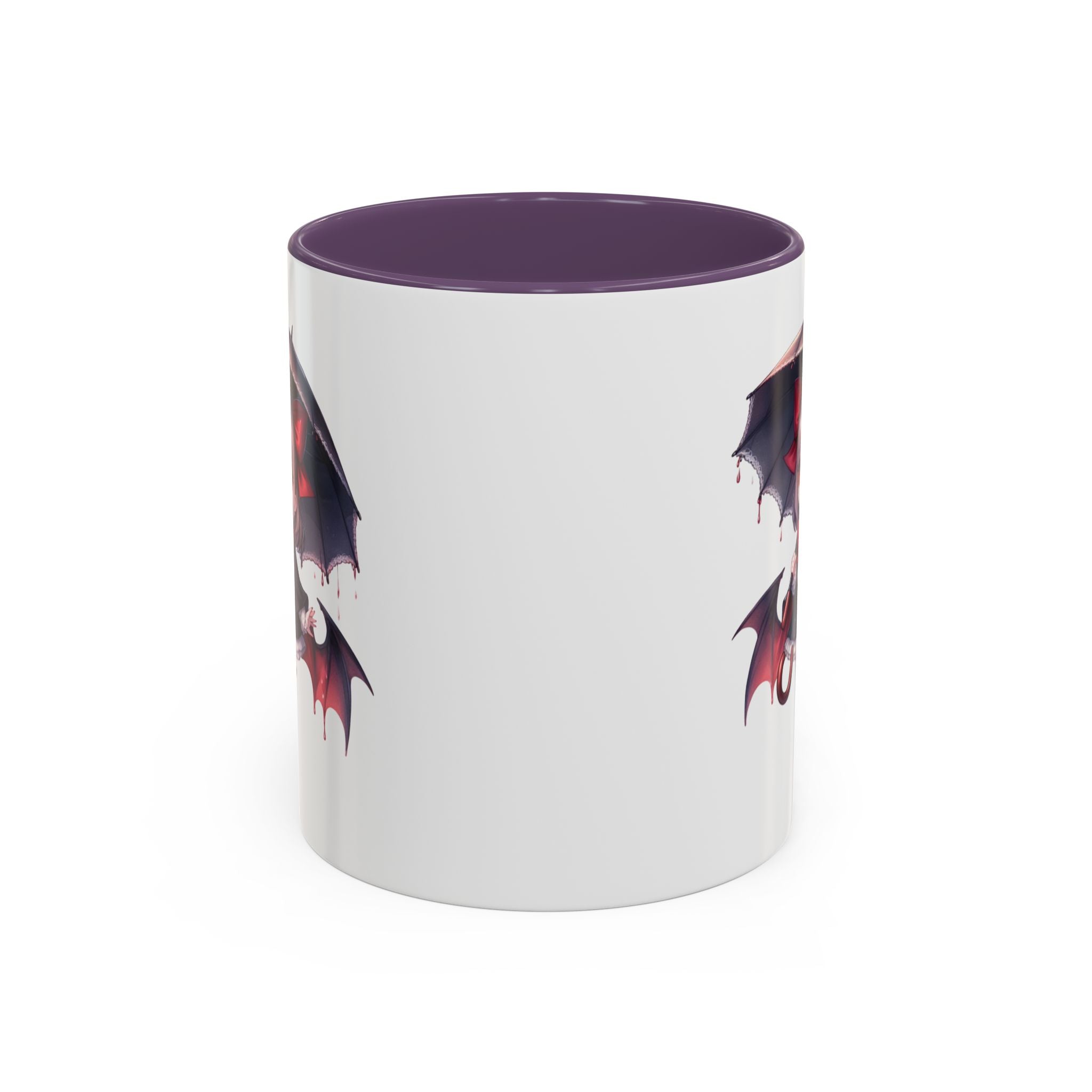 Gothic vampire girl  horror art Accent Coffee Mug (11, 15oz)