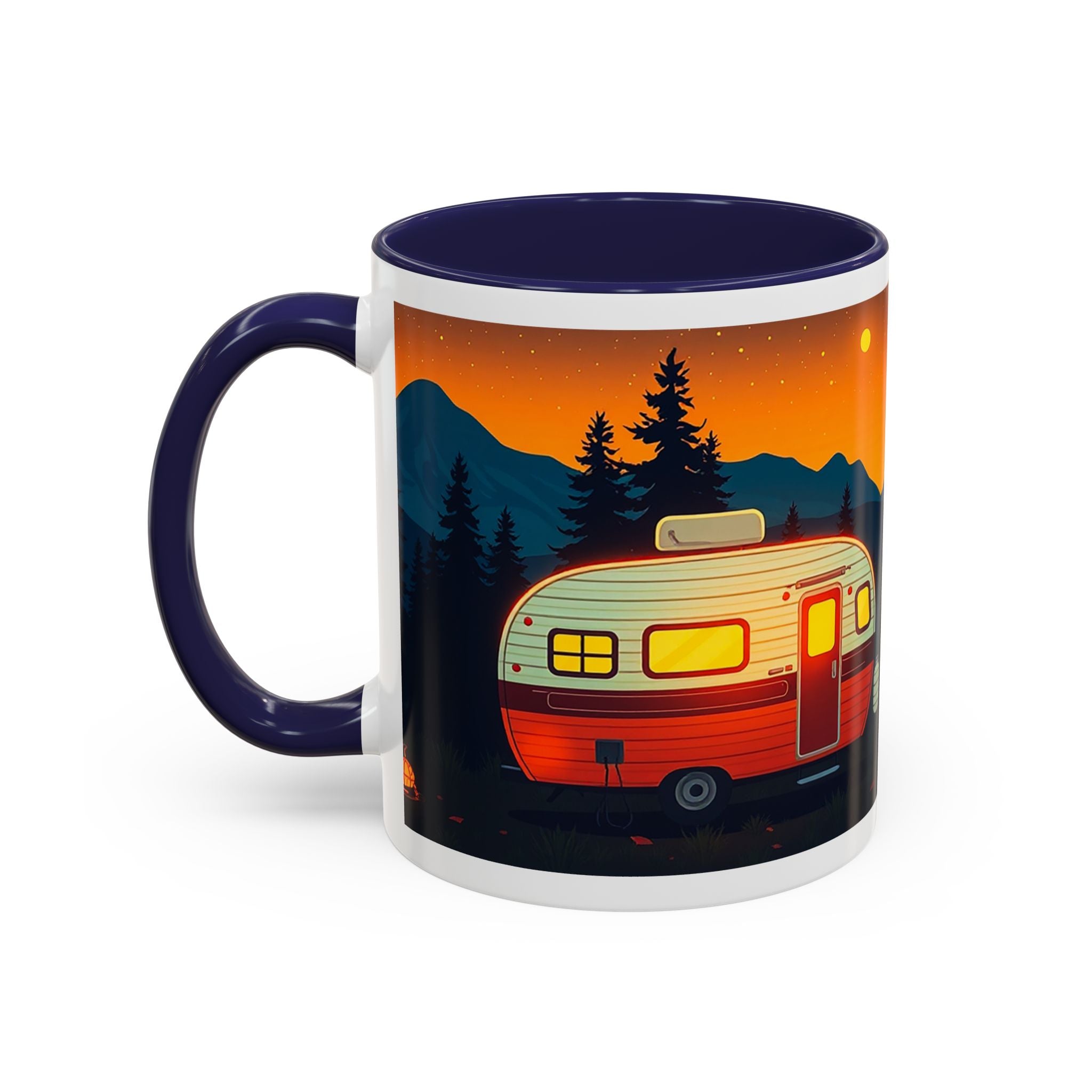Camping Therapy Mug - Adventure Lover's Coffee Cup, Gift for Campers, Hiking Drinkware, Outdoorsy Coffee Mug, Nature Lover's Cup
