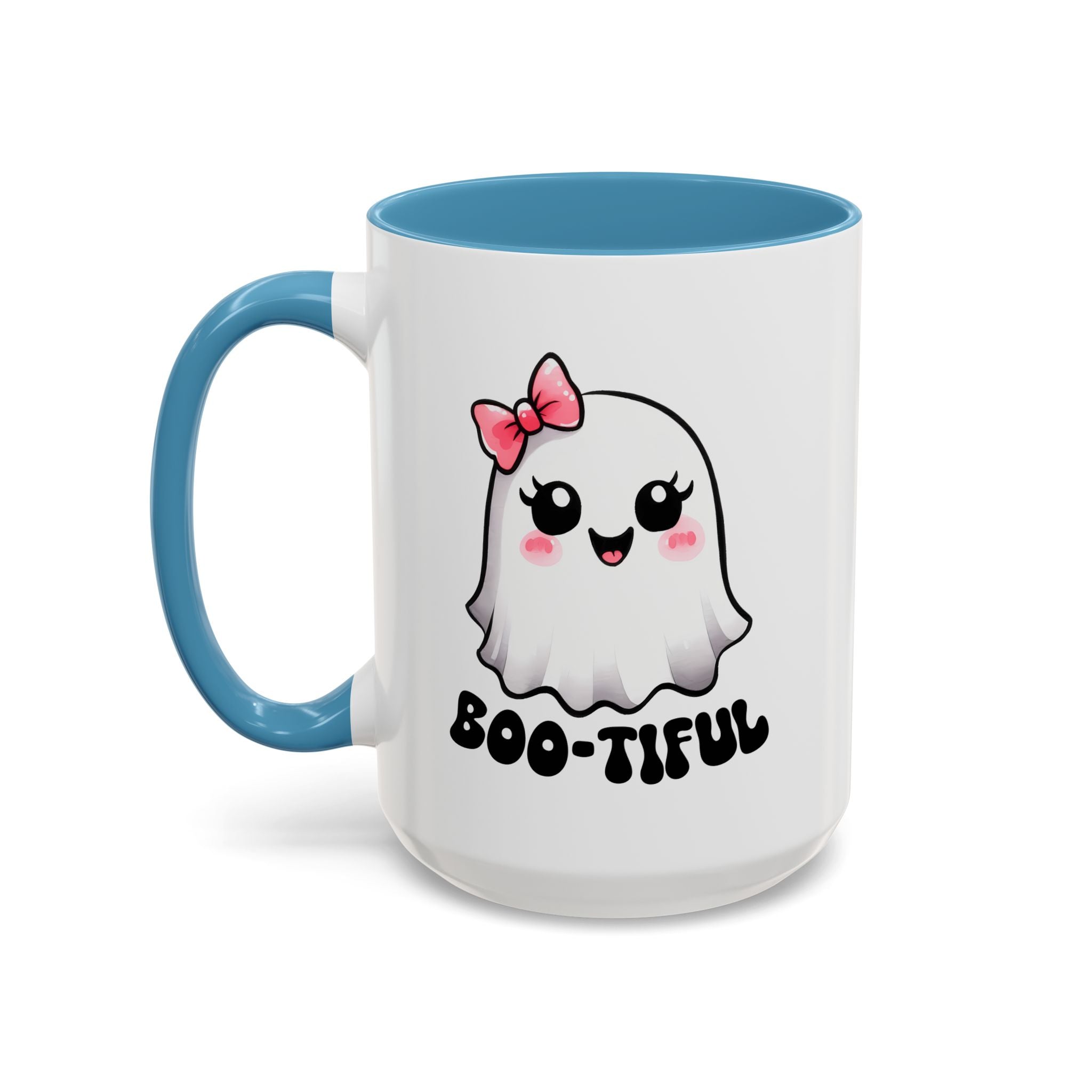 Cute Ghost Coffee Mug - Perfect for Halloween, Gift for Friends, Spooky Season, Cozy Vibes, Boo-tiful Design