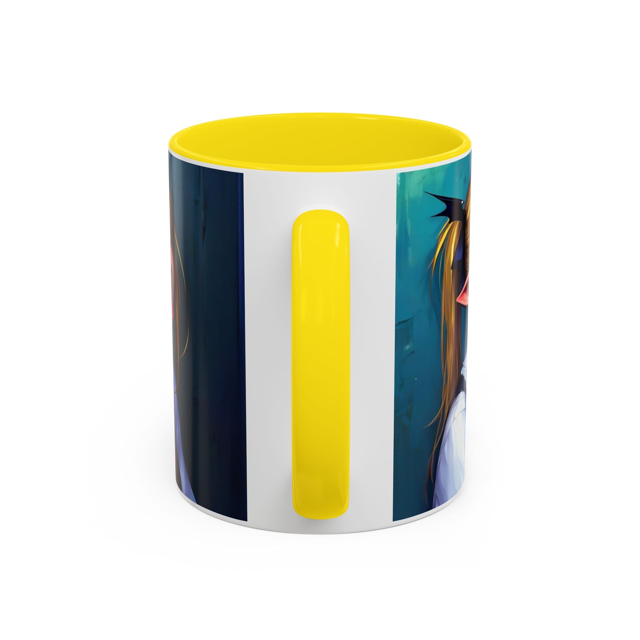 goth vampire girl Gothic Anime Coffee Mug with Edgy Design horror art