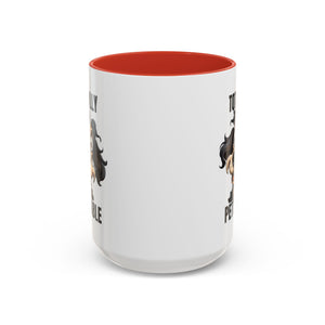 Totally Pettable Coffee Mug, Dog Lover Gift, Animal Print Mug, Funny Pet Mug, Customizable Coffee Cup, Gift for Pet Owners