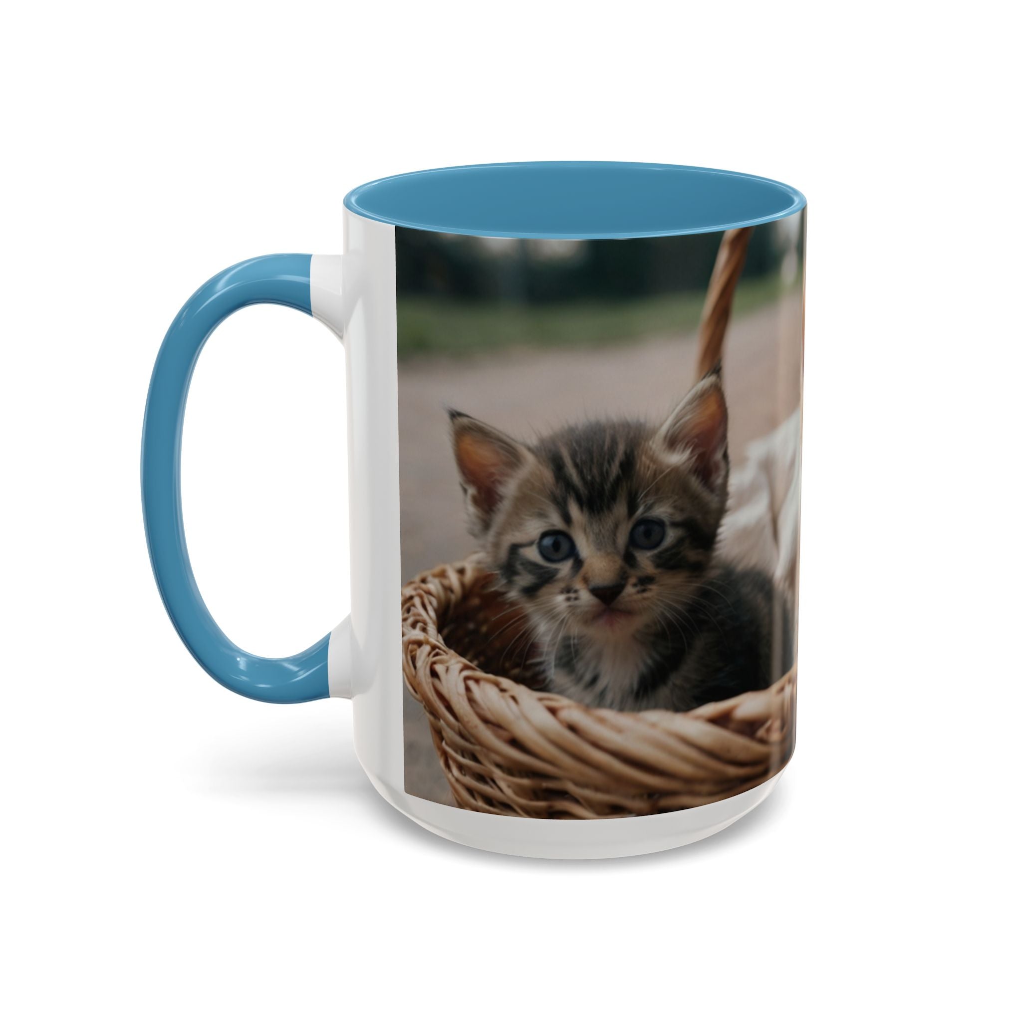 Cute Cat Accent Coffee Mug - 11oz & 15oz family of cats