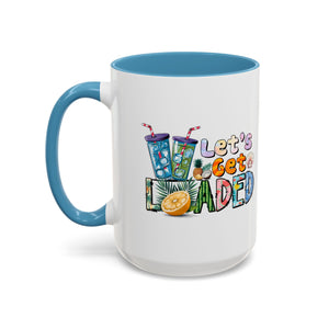 Colorful 'Let's Get Loaded' Coffee Mug - Fun Drinkware for Parties & Gatherings