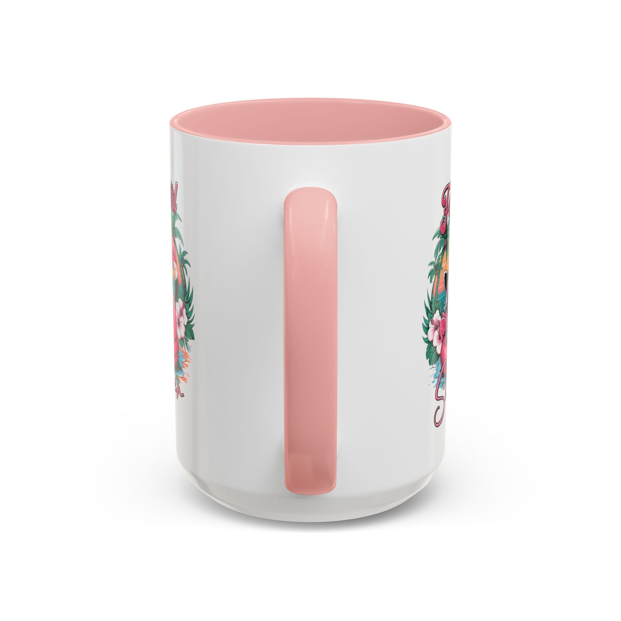 Feral Girl Summer Coffee Mug - Accent Design for Animal Lovers