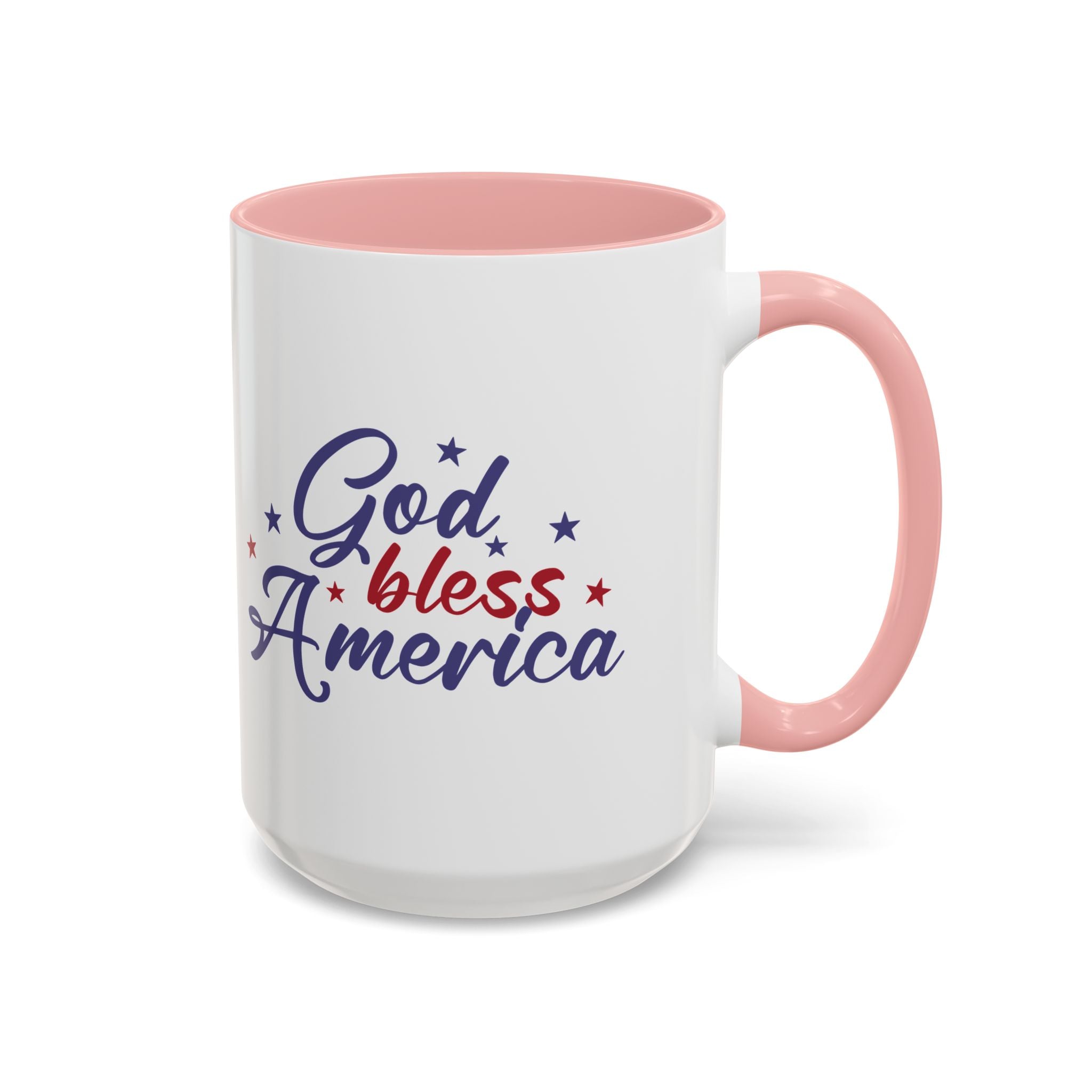Patriotic Coffee Mug - God Bless America Design