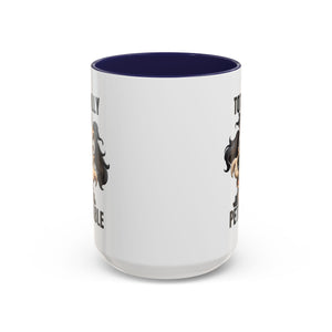 Totally Pettable Coffee Mug, Dog Lover Gift, Animal Print Mug, Funny Pet Mug, Customizable Coffee Cup, Gift for Pet Owners