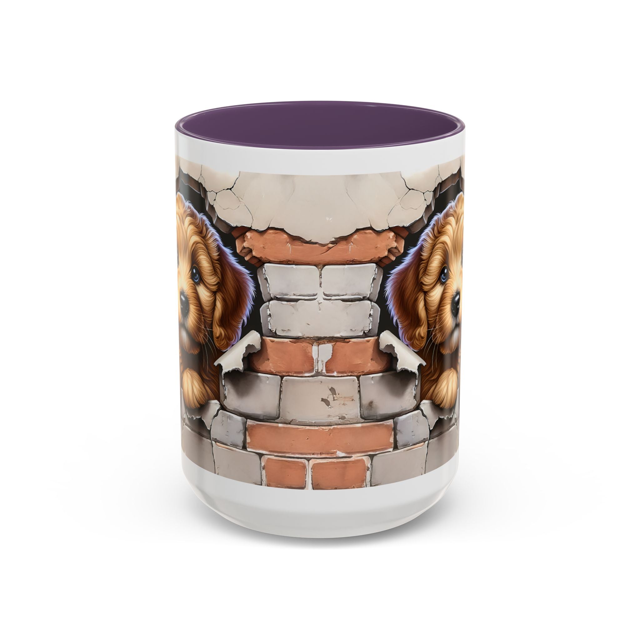 Cute Dog Accent Coffee Mug - Perfect Gift for Pet Lovers, Animal Lovers, Home Decor, Coffee Lovers, Unique Kitchenware