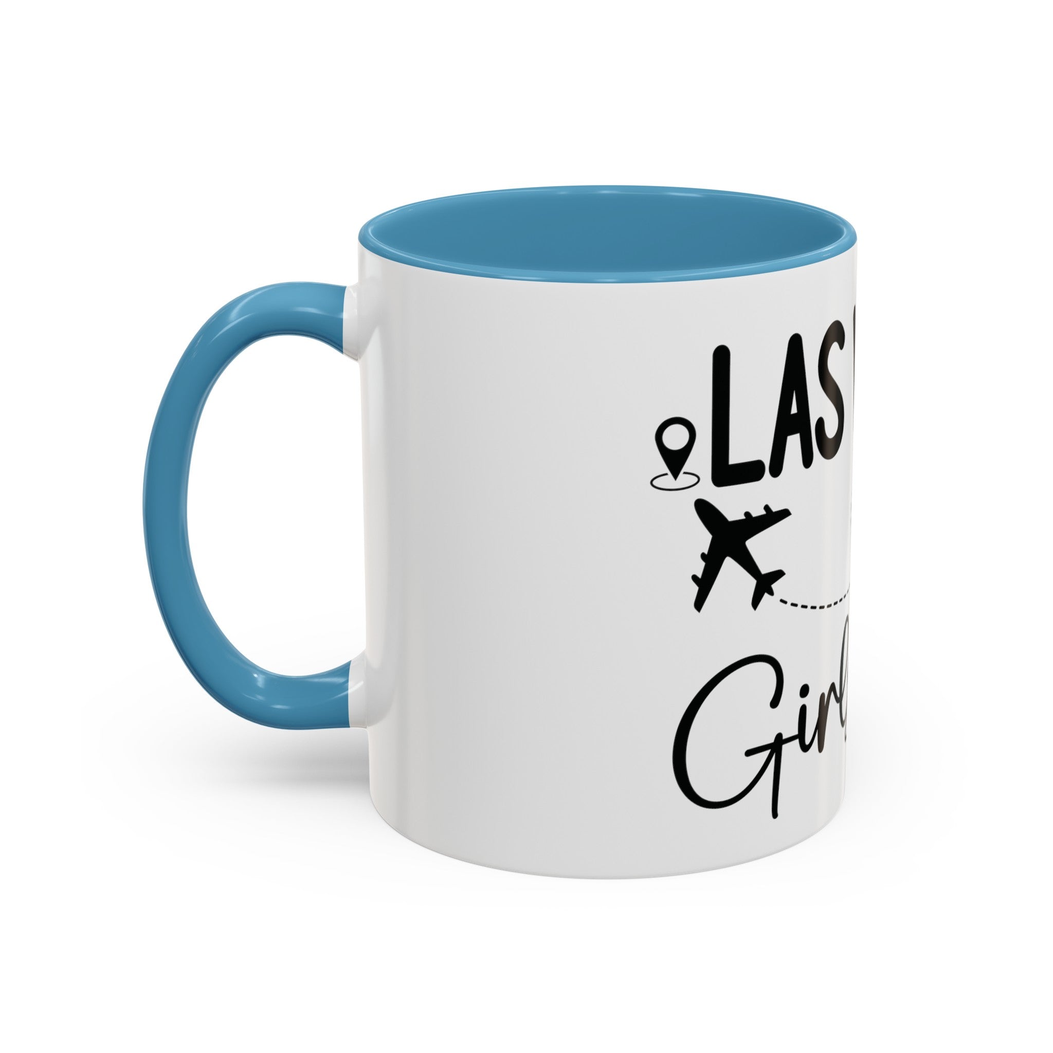 Las Vegas girls trip Accent Coffee Mug (11, 15oz) by the x m world