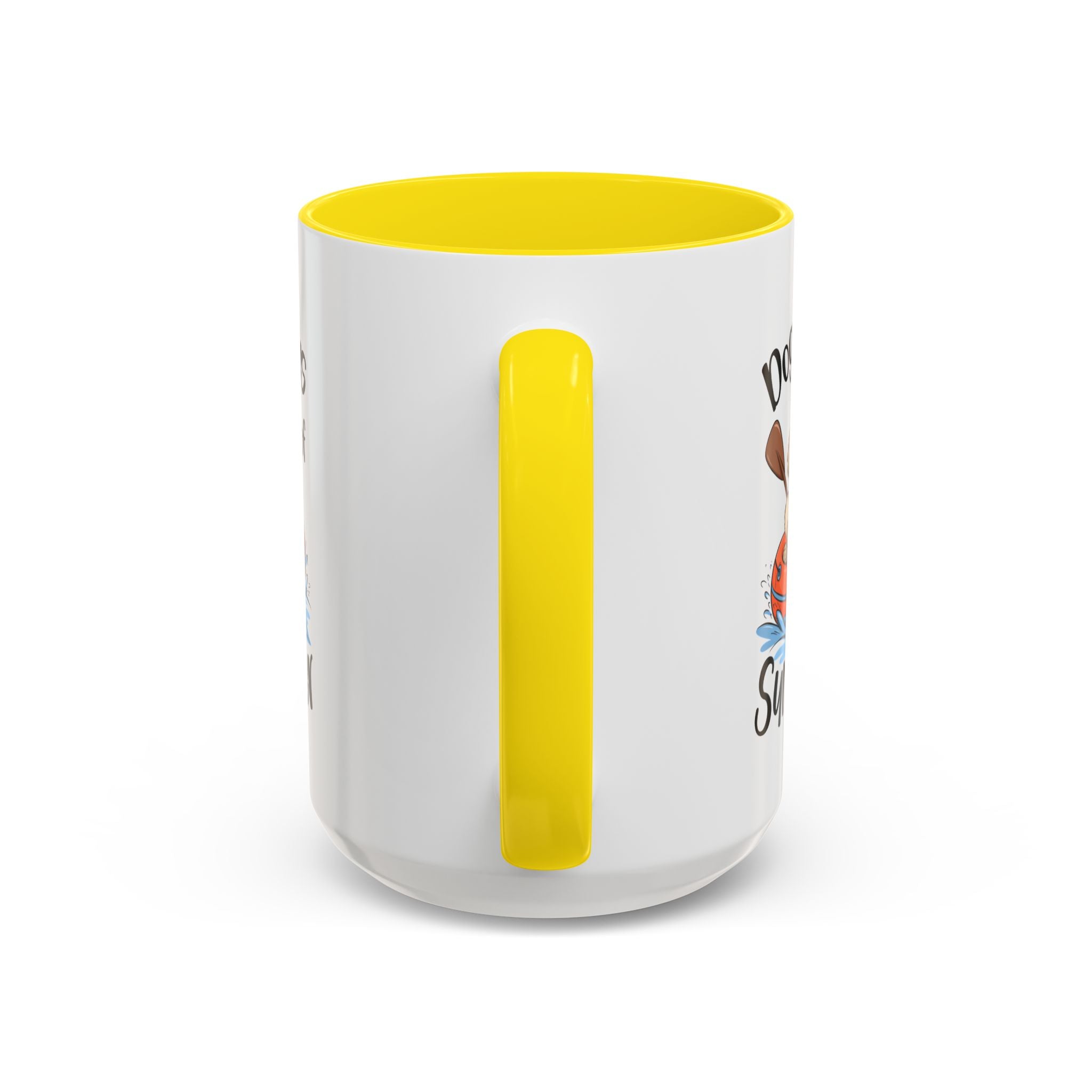 Dog Days of Summer Coffee Mug, Cute Dog Mug, Pet Lover Gift, Summer Vibes, Beach Decor, Fun Pet Cup, Canoeing Dog Design