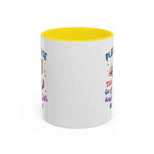 Cute Cat Coffee Mug, Funny Pet Lover Gift,  Kitchen Decor, Perfect for Birthdays, Holidays, Cat Mom Gift, Ceramic Mug