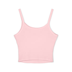 Funny Cat Women's Spaghetti Strap Tank Top - "Let That Sh*t Go" Design