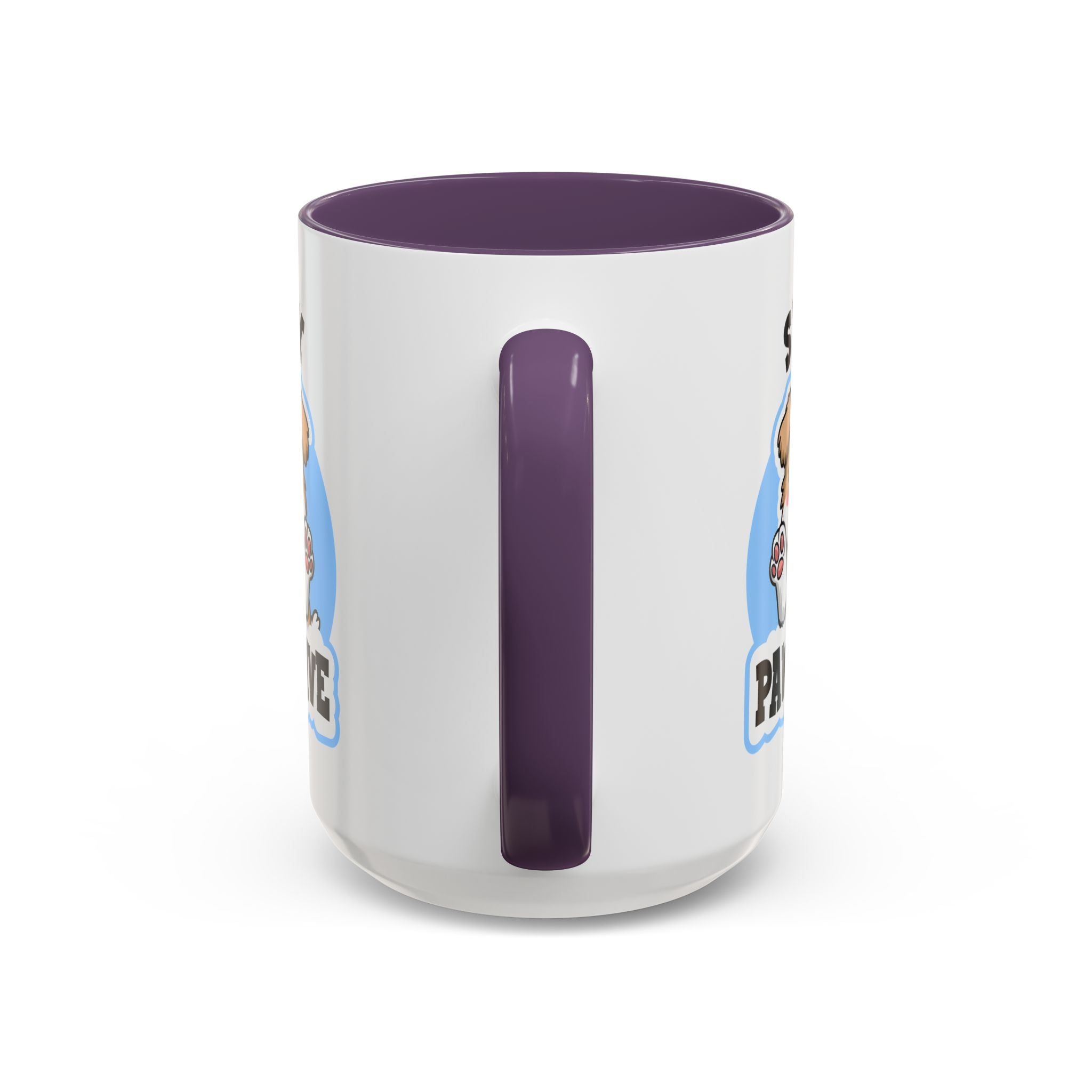 Cute Stay Pawsitive Coffee Mug - Perfect Gift for Dog Lovers mental health