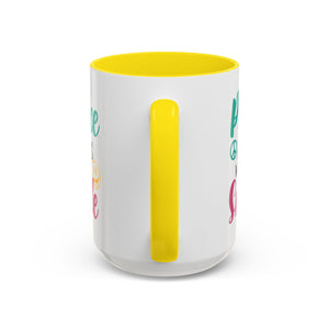 Inspirational Peace Coffee Mug - "Peace Begins with a Smile" - 11oz & 15oz