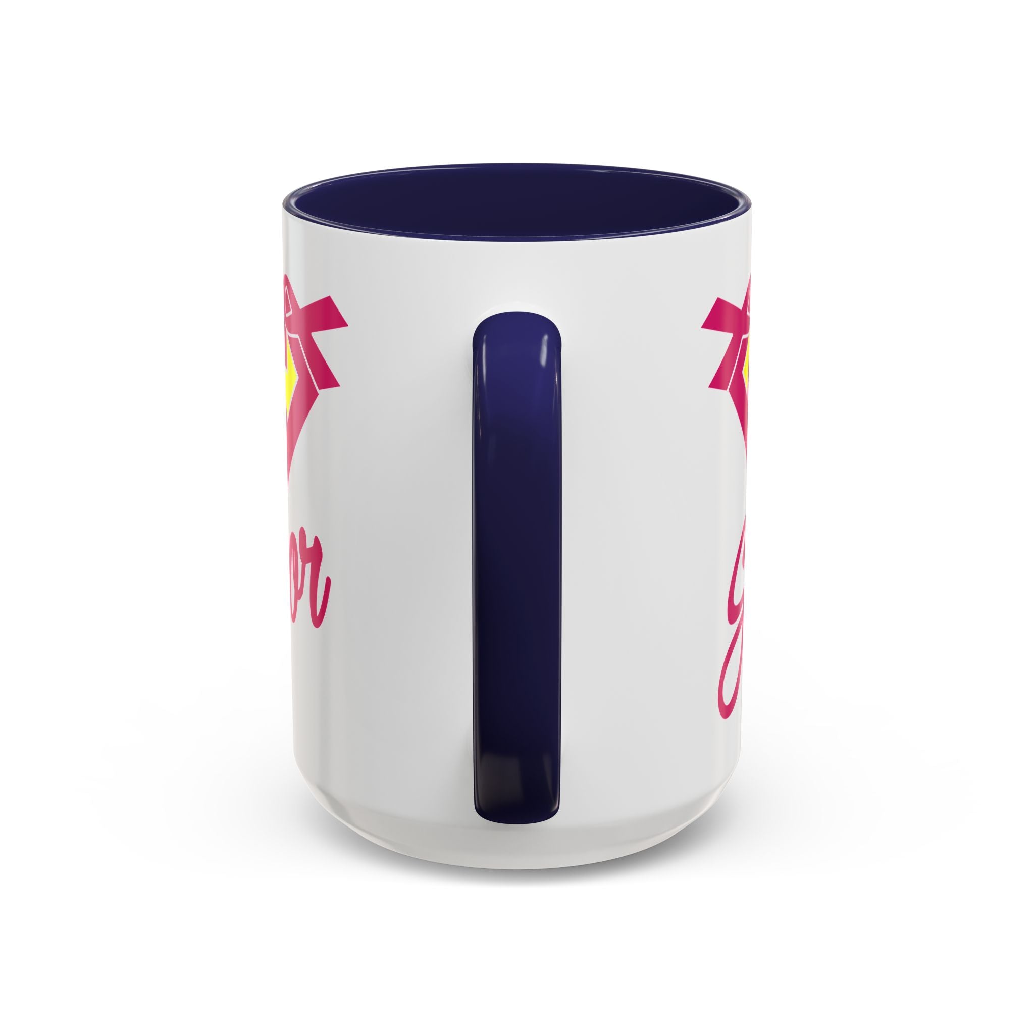 Survivor Mug 11oz & 15oz | Cancer Awareness, Motivational Gift, Empowerment, Superhero Theme, Unique Coffee Cup