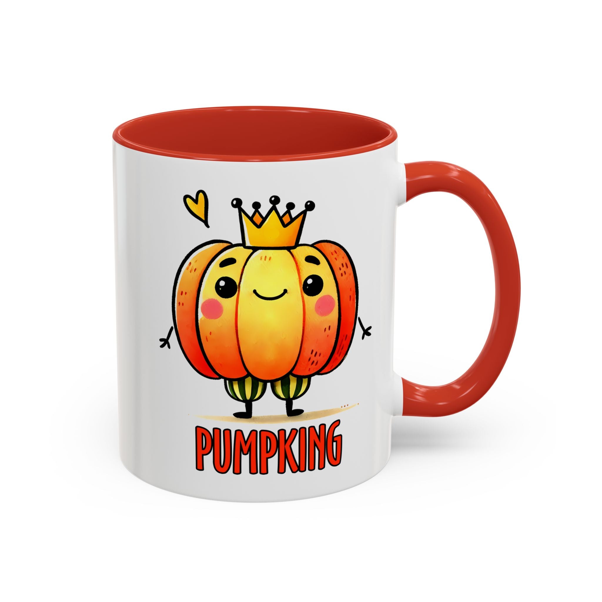 Pumpkin King Coffee Mug, Cute Mug for Fall, Halloween Decor, Gift for Pumpkin Lovers, Funny Holiday Mug, Fun Kitchenware