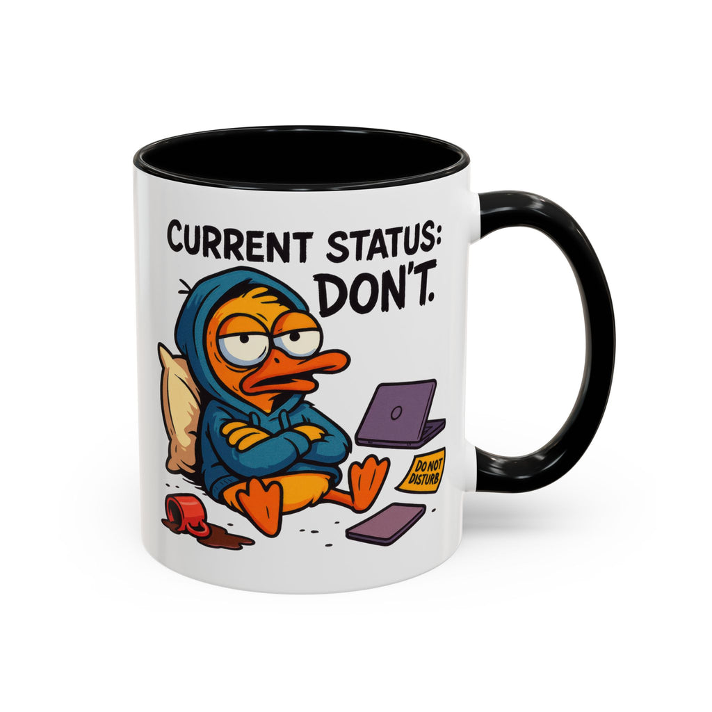 Chill Vibes Coffee Mug, Perfect for Lazy Days, Gift for Homebodies, Quirky Coffee Lover, Fun Desk Accessory, Work from Home Essentials