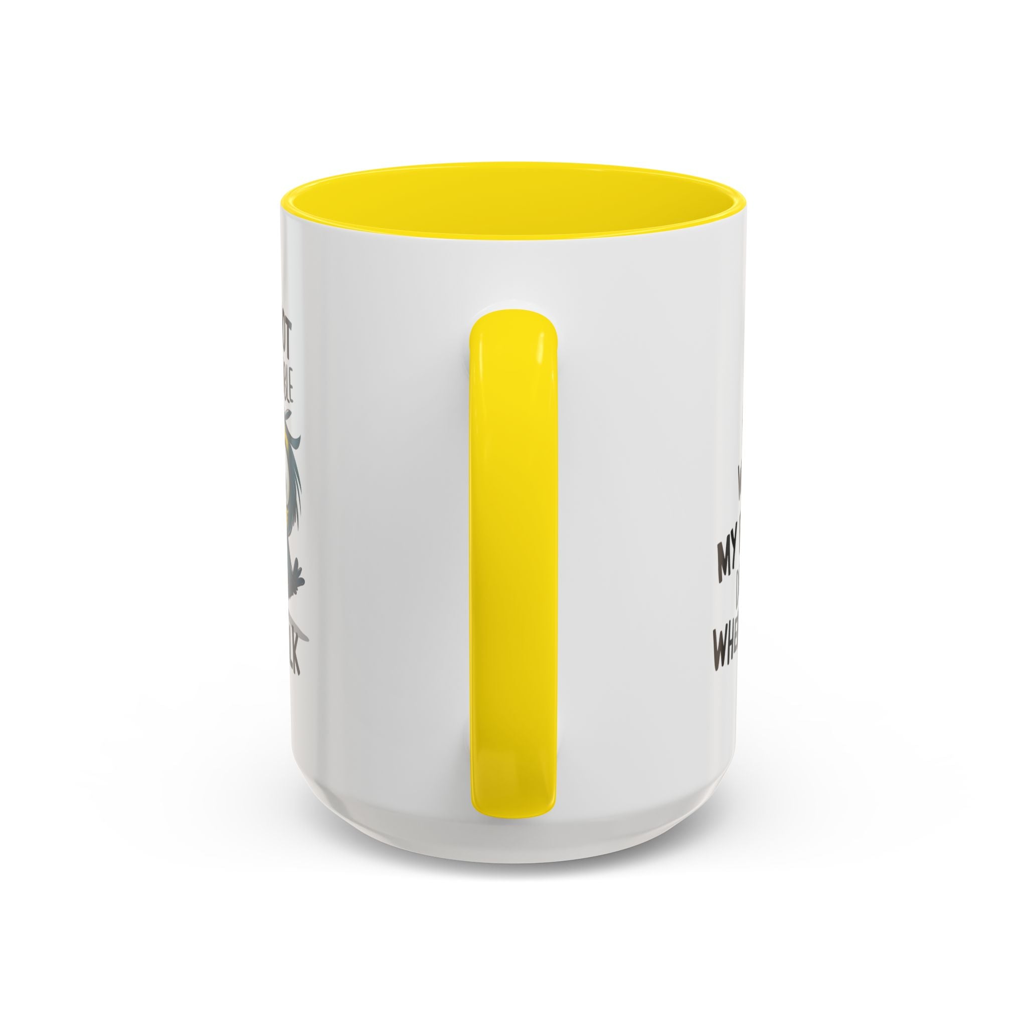Funny Accent Coffee Mug for Sarcastic Coffee Lovers - "I'm Not Responsible for What My Face Does When You Talk"
