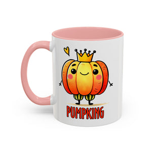 Pumpkin King Coffee Mug, Cute Mug for Fall, Halloween Decor, Gift for Pumpkin Lovers, Funny Holiday Mug, Fun Kitchenware