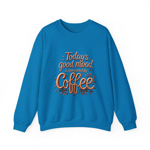 Coffee Mood Crewneck Sweatshirt - Cozy Gift for Coffee Lovers, Perfect for Birthdays, Holidays, Casual Days, Comfortable Wear