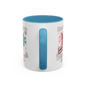 Hot Cocoa & Christmas Movie Mug, Cozy Holiday Cup, Winter Gift, Festive Beverage Container, Cute Coffee Mug
