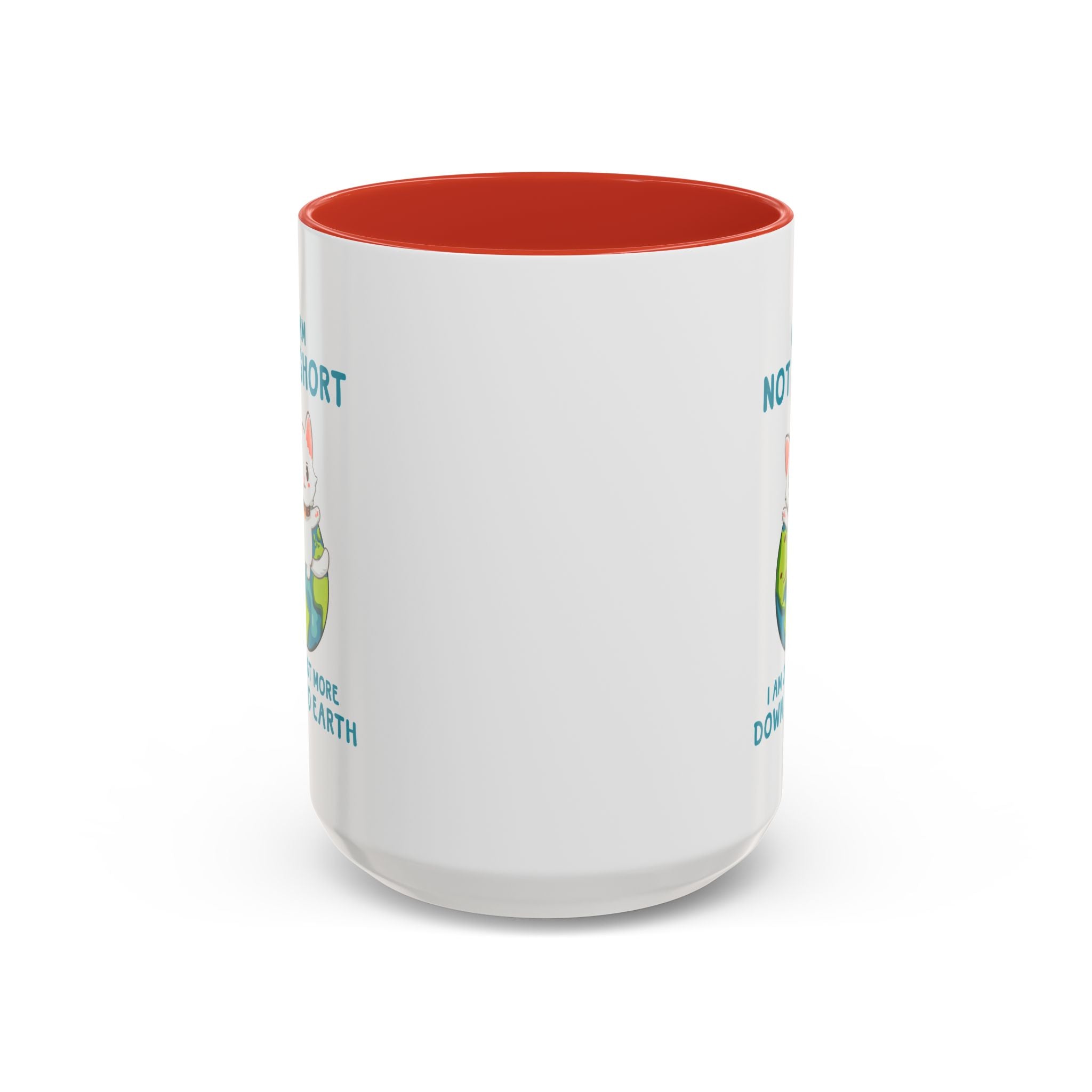 Cute Down to Earth Cat Coffee Mug - Perfect Gift for Cat Lovers