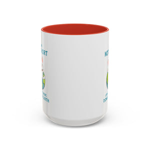 Cute Down to Earth Cat Coffee Mug - Perfect Gift for Cat Lovers