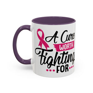 Inspirational Breast Cancer Awareness Mug, Supportive Gift for Fighters, 11oz & 15oz Coffee Cup - Perfect for Fundraisers, Hope, [...]