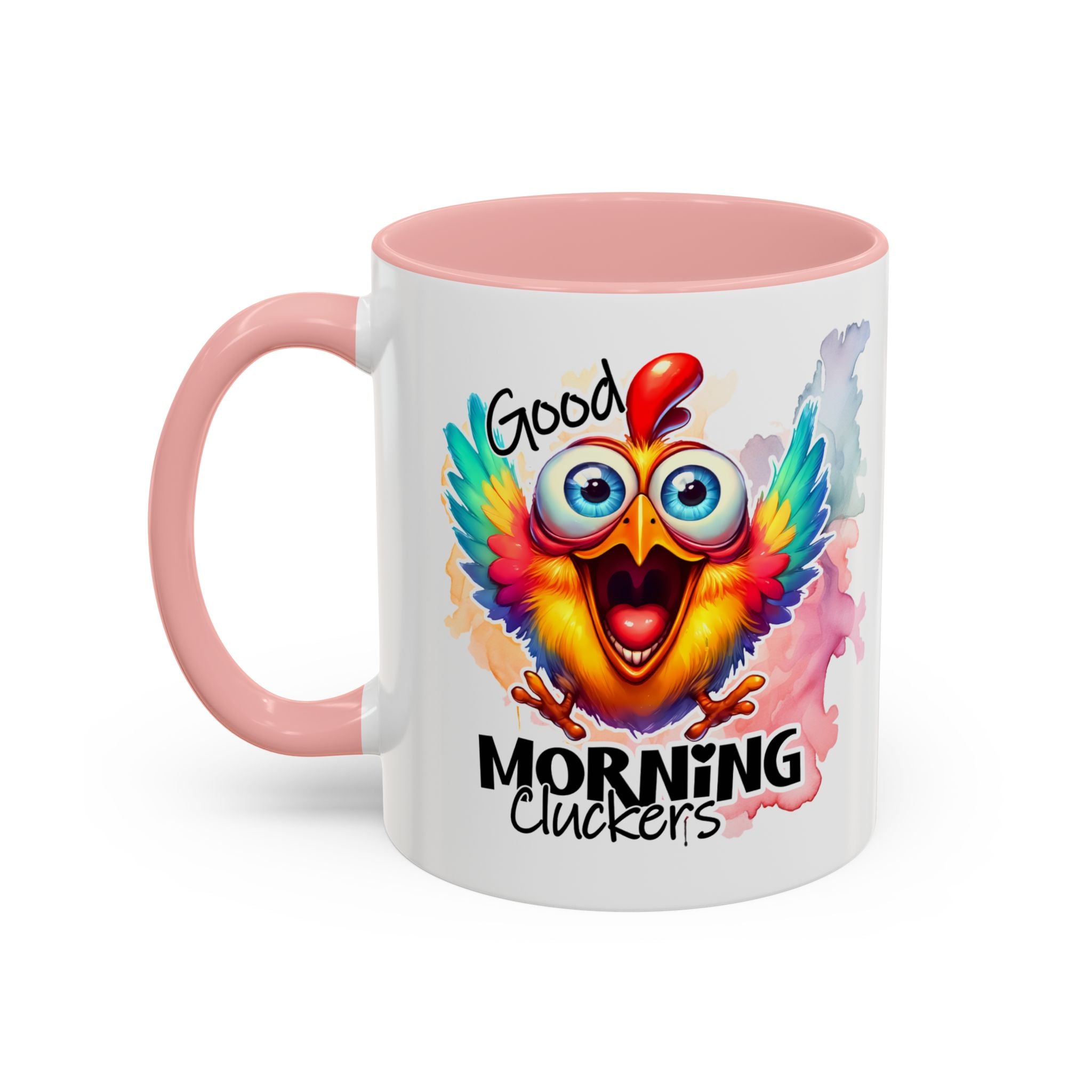 good Morning Mug with Cheerful Rooster Design - Perfect for Coffee Lovers, Gifting, Morning Routine, Kitchen Decor, Bird Enthusiasts