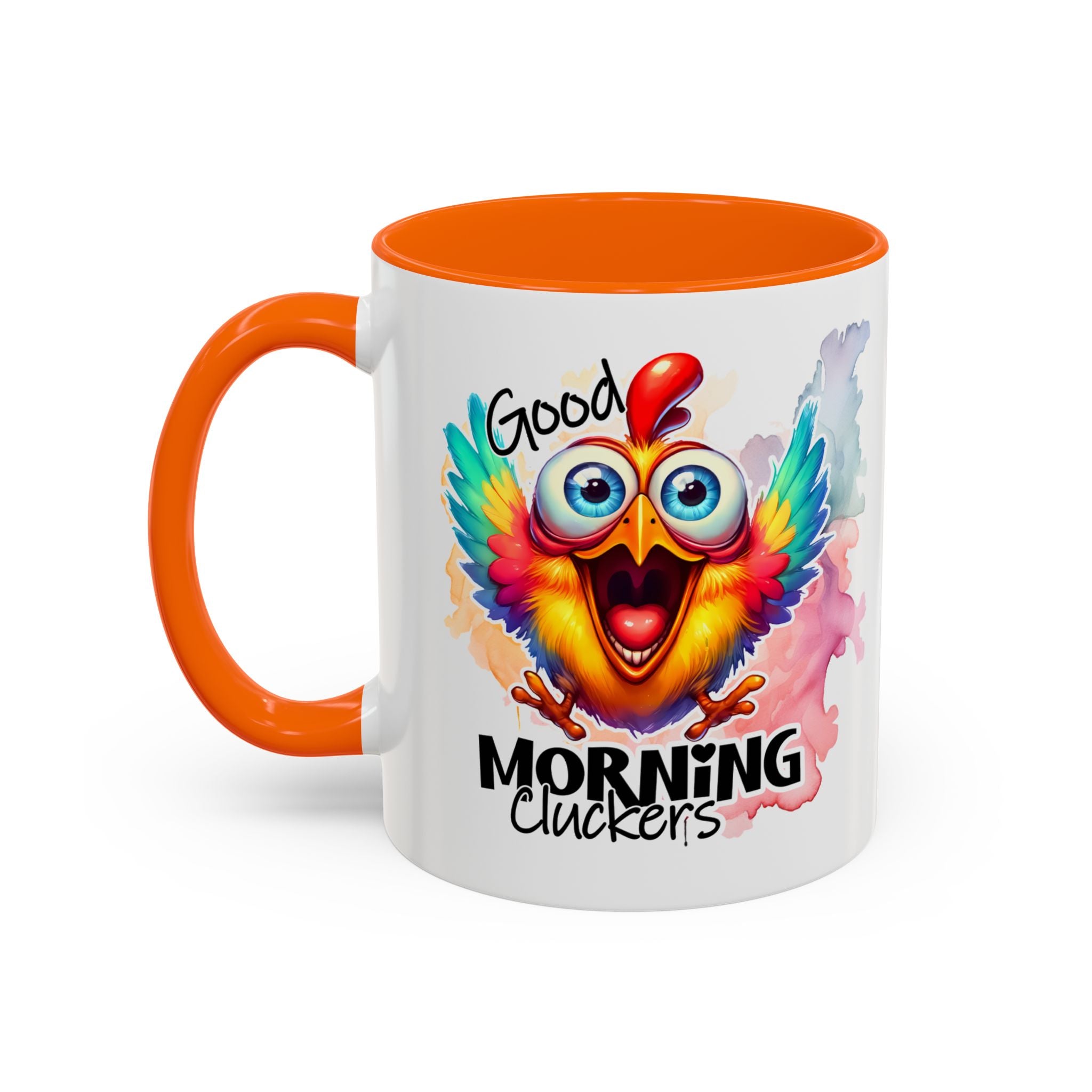 good Morning Mug with Cheerful Rooster Design - Perfect for Coffee Lovers, Gifting, Morning Routine, Kitchen Decor, Bird Enthusiasts