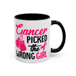 Empowering Cancer Warrior Mug, Coffee Cup for Fighters, Supportive Gift for Cancer Survivors, Inspiration for Awareness Events, [...]