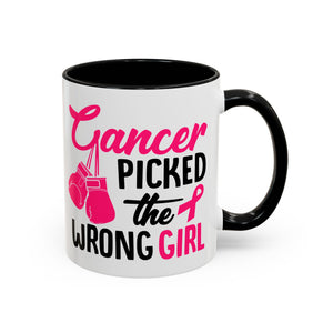 Empowering Cancer Warrior Mug, Coffee Cup for Fighters, Supportive Gift for Cancer Survivors, Inspiration for Awareness Events, [...]