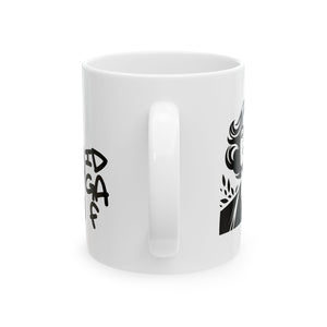 Sassy coffee Mug - IDGAF Coffee Cup, Funny Gift for Her, Sarcastic Tea Mug, Unique Office Present, Empowering Quote Drinkware