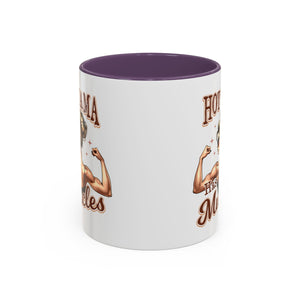 Hot Mama Coffee Mug: Empowerment, Gifts for Moms, Fitness Lovers, Best Friend, Funny Gift, Occasions: Birthdays, Holidays