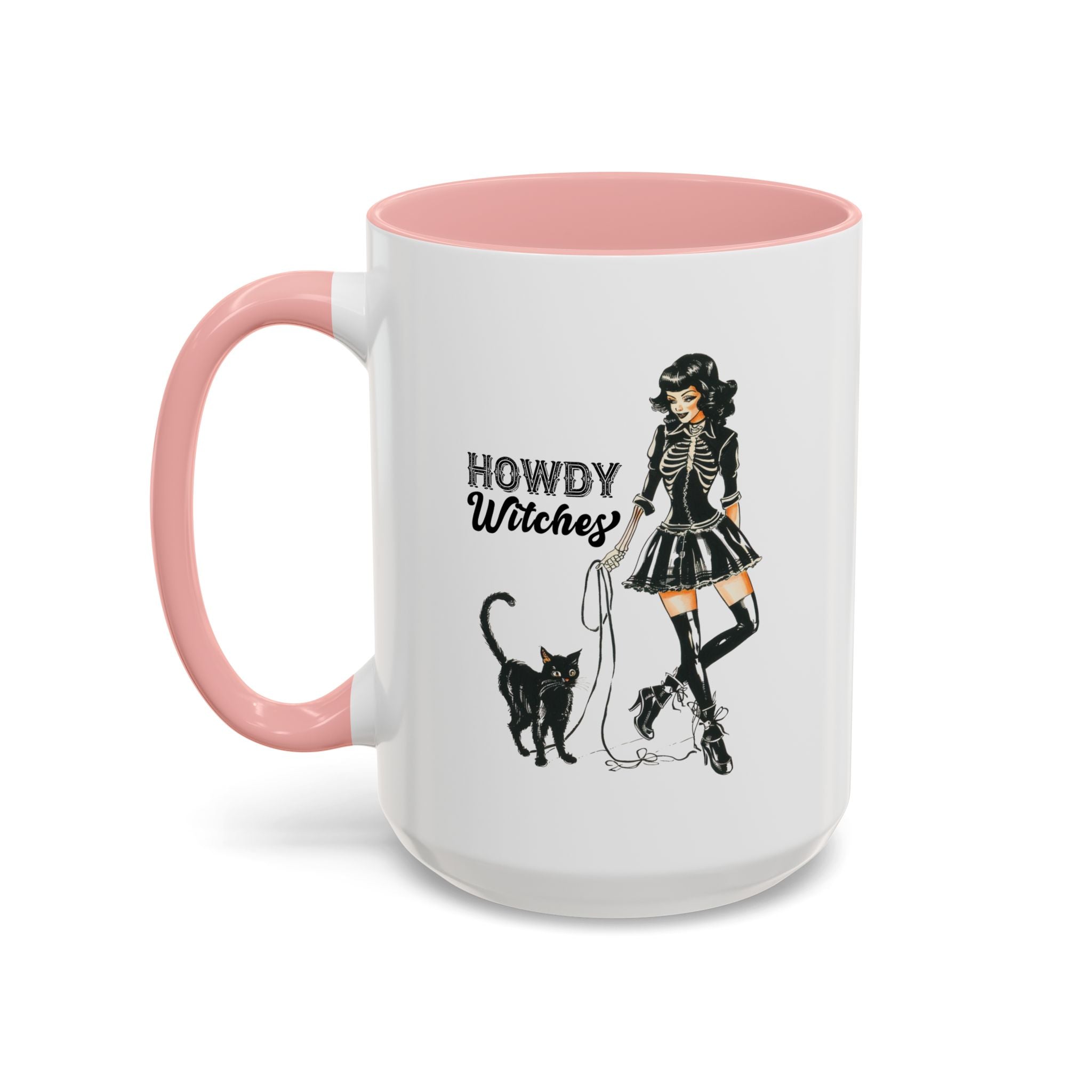 Spooky Cat Coffee Mug, Halloween Gifts, Witchy Home Decor, Black Cat Mug, Cozy Drinkware, Magical Kitchen Accessories