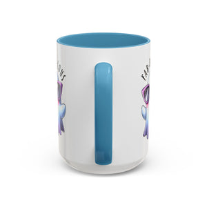Fab-Boo-Lous Ghost Coffee Mug | Cute Halloween Mug, Fun Gift for Ghost Lovers, Spooky Seasonal Decor, Adorable Tea Cup