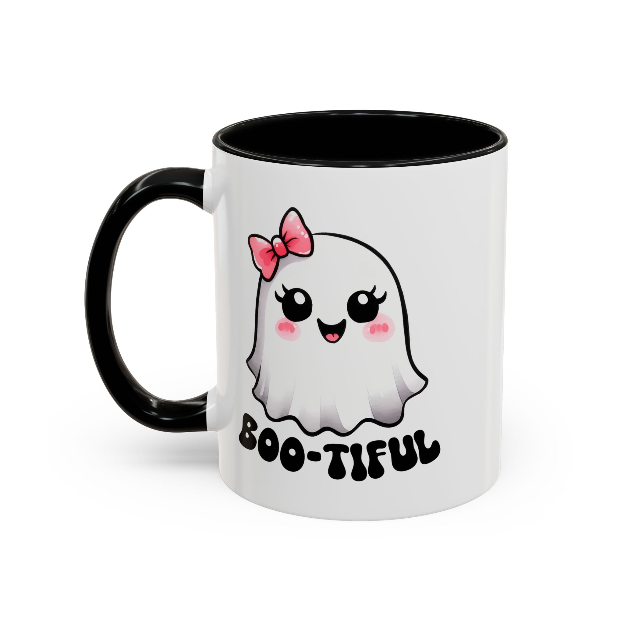 Cute Ghost Coffee Mug - Perfect for Halloween, Gift for Friends, Spooky Season, Cozy Vibes, Boo-tiful Design