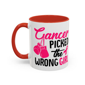 Empowering Cancer Warrior Mug, Coffee Cup for Fighters, Supportive Gift for Cancer Survivors, Inspiration for Awareness Events, [...]