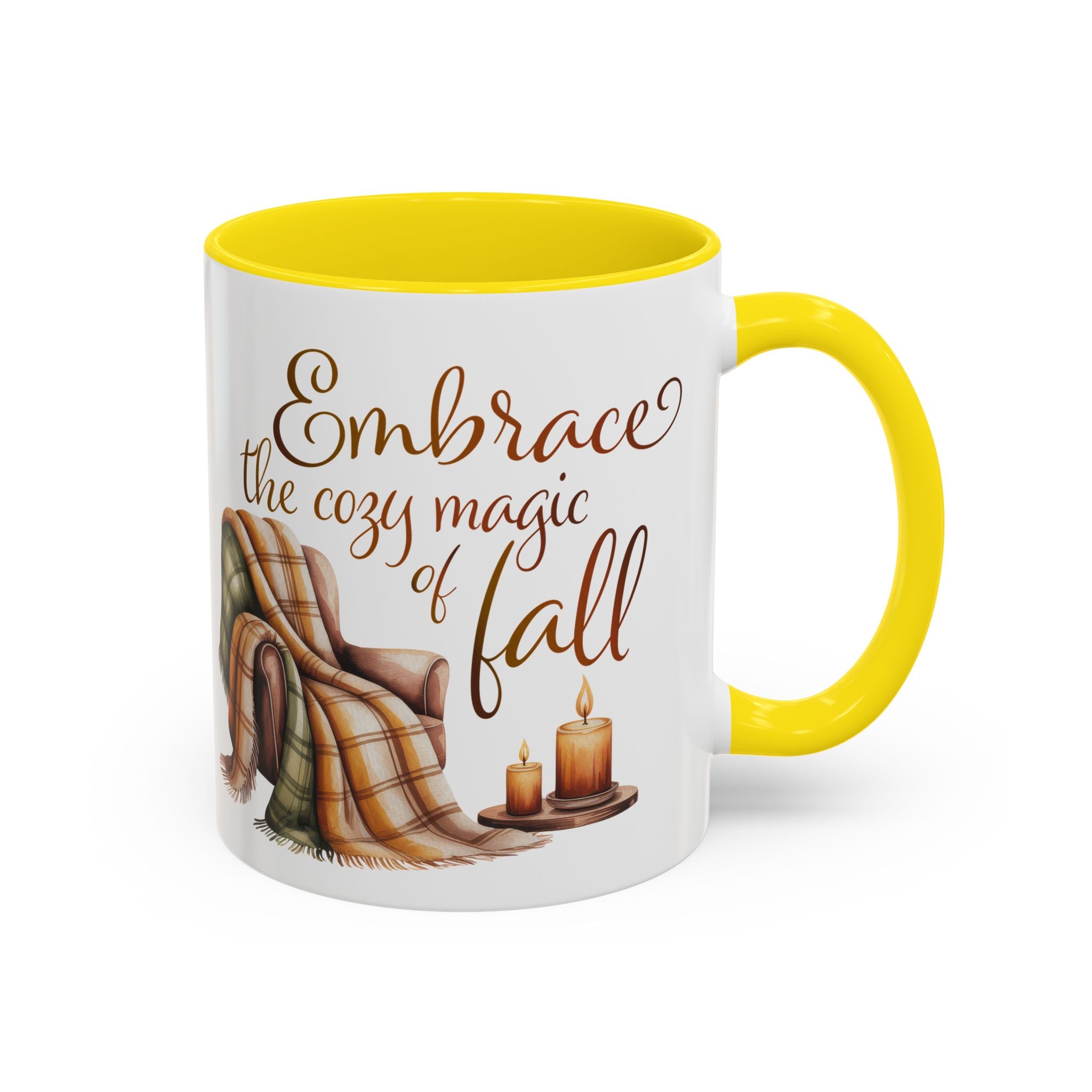 Cozy Fall Coffee Mug - Embrace the Magic of Fall, Autumn Decor, Seasonal Gifts, Home Coffee Cup, Warm Beverage Mug, Fall Vibes Mug