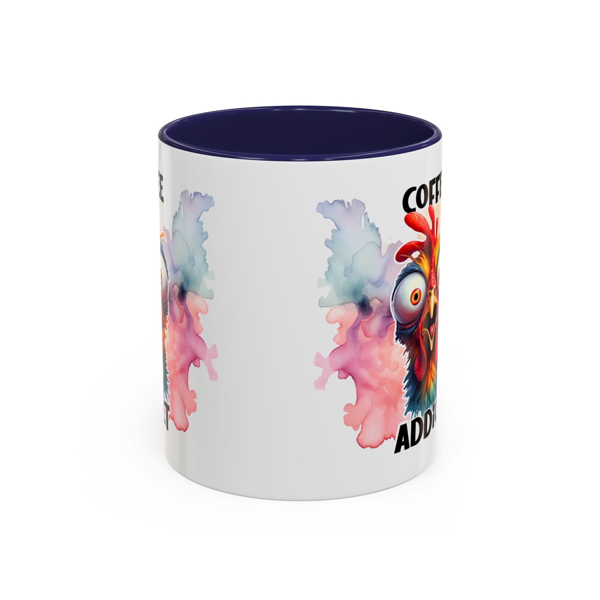 Coffee Addict Mug, Funny Coffee Lover Gift, Unique Kitchen Decor, Quirky Morning Brew Cup, Perfect for Birthdays & Holidays