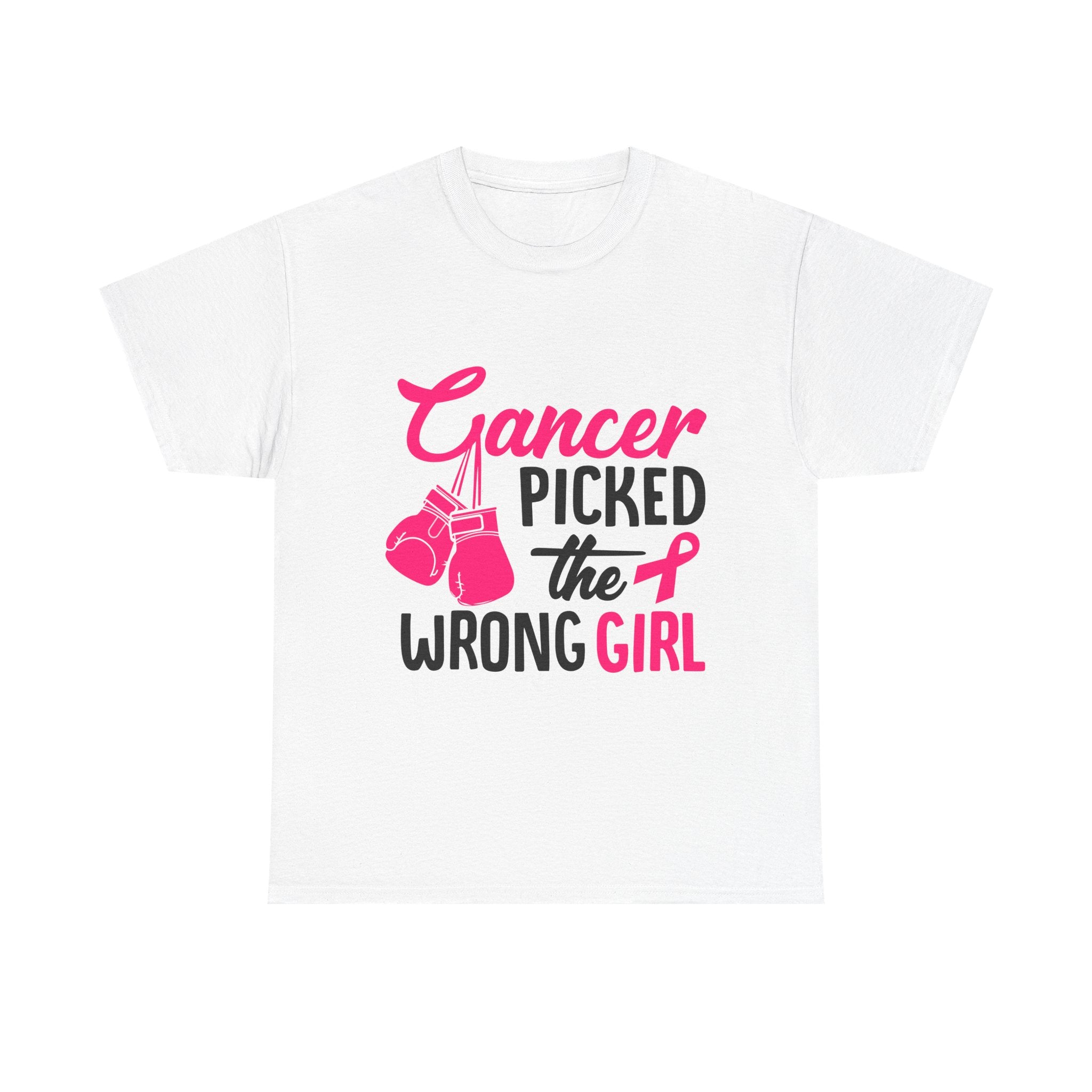 Empowering Cancer Awareness Tee, Inspirational T-Shirt, Unisex Cotton Tee for Fighters, Gift for Cancer Survivors, Supportive Apparel